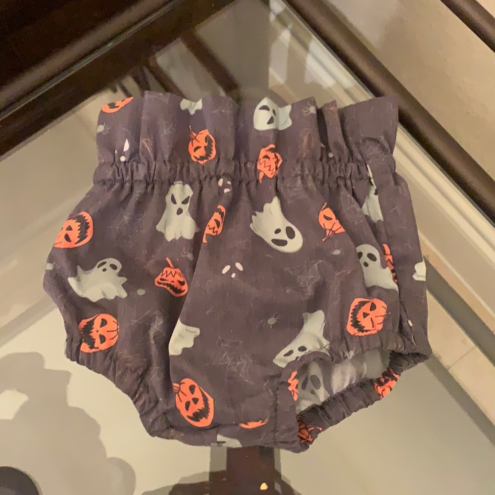 Little Lopers Halloween Fall bloomers bummies
